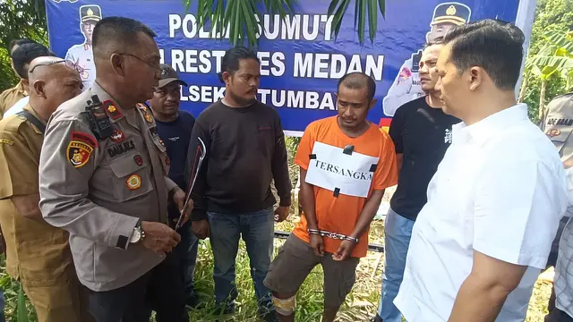 Pembunuh Sadis Berakhir di Tangan Polsek Patumbak